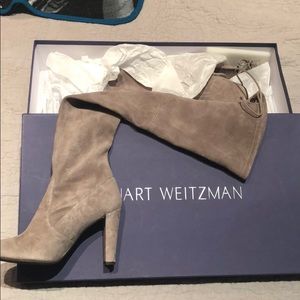 Stuart Weitzman Highland Boot suede
